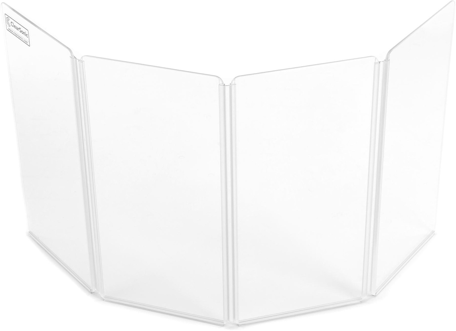 ClearSonic CSP A1224x4 Acrylic Amp Shield - 4-panel (2-pack) Bundle