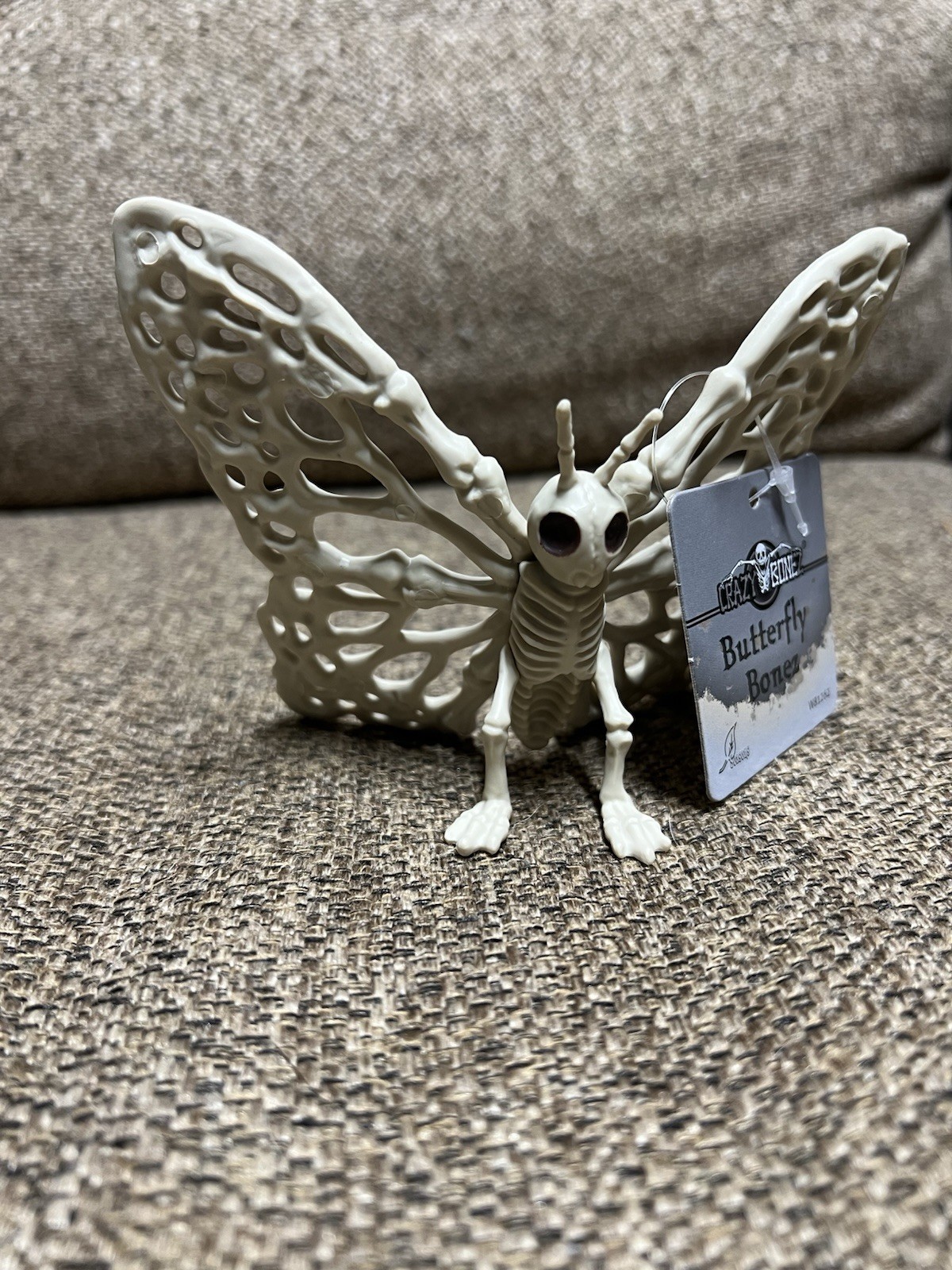 Butterfly Bonez 6” CRAZY BONEZ Skeletal Spooky Decoration Halloween Prop NWT