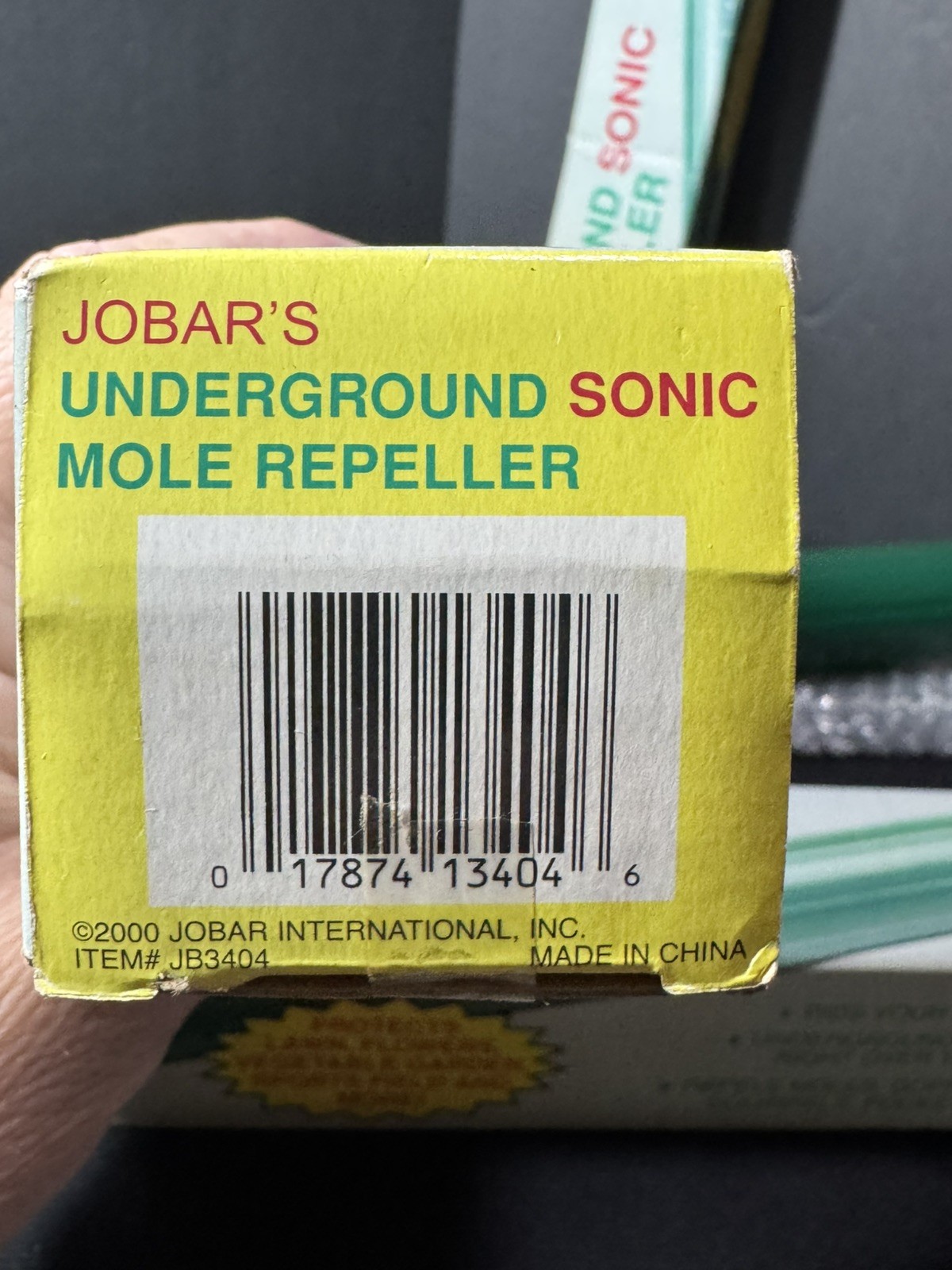 Jobar's Underground Sonic Mole/Gopher Repeller 3 total NOS