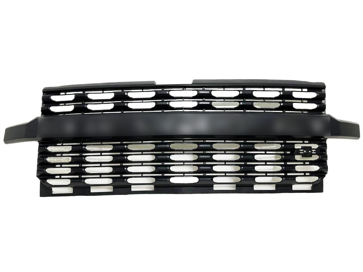 For 2021 Chevy Silverado 1500 Front Bumper Upper Grille Grill Black 84493318
