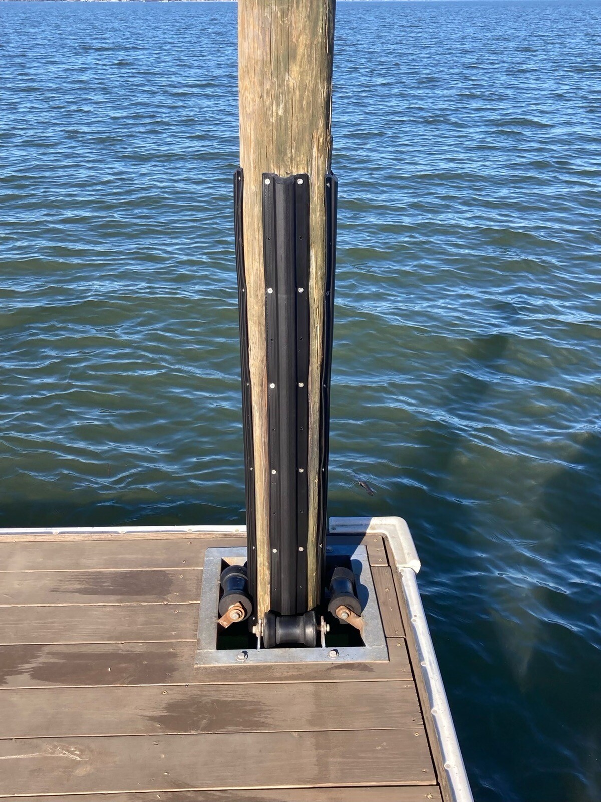 Piling-Guard dock or pier protector and bumper - 11 foot long strips