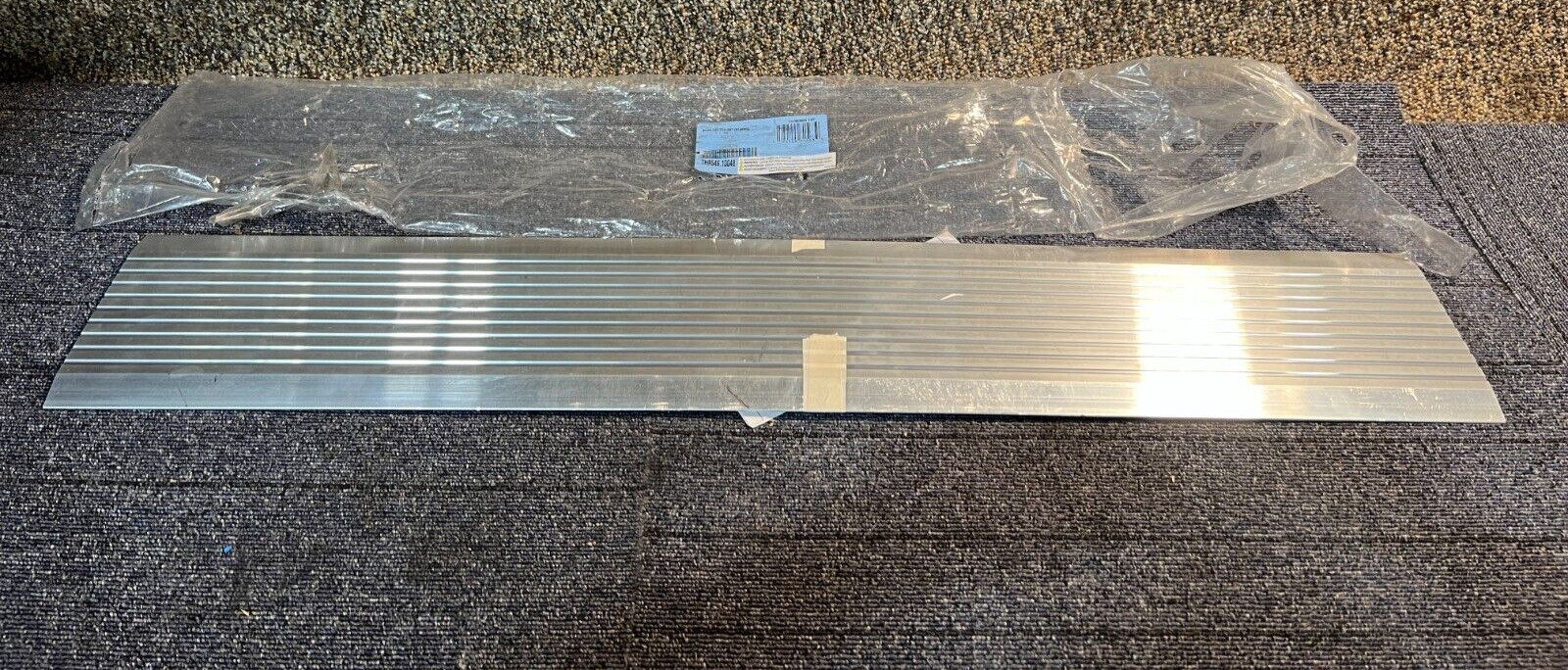 Zero 36 inch  Saddle Threshold with 2 supporting legs, 6"W x 1/4"H, 36" Length,