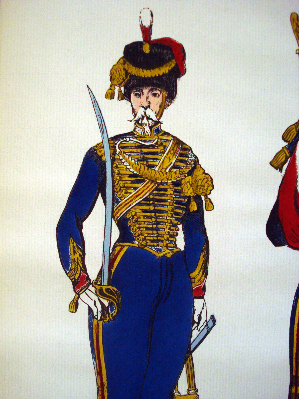 Vintage Imagerie Pellerin Soldiers (Artillerie. -Garde Imperiale) Inv1560