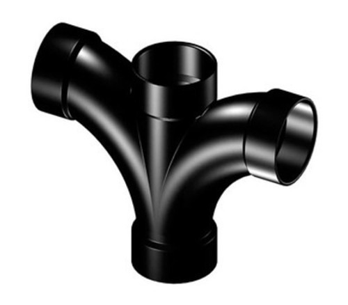 NIBCO 5835B Double Fixture Tee 2" x 1-1/2" ABS Hub Connections