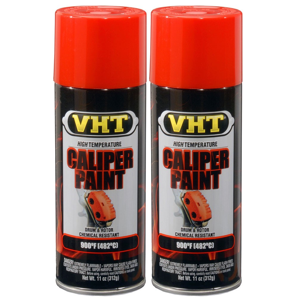 VHT Paint SP733 2pk; Caliper Paint 11oz Aerosol Real Orange 900°F Intermittent