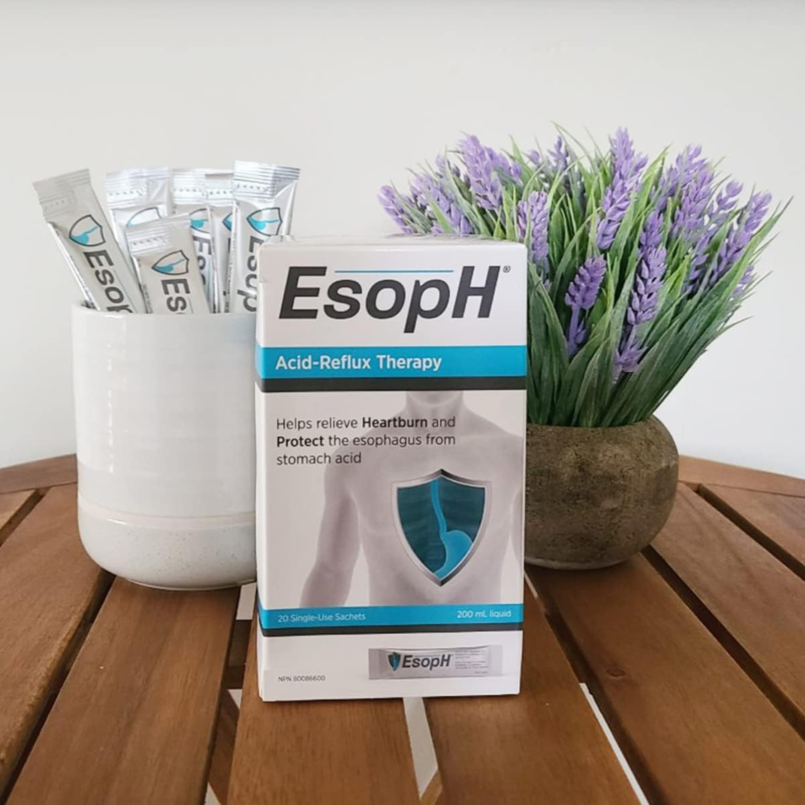 EsopH Liquid Gel Sachets 10 mL × 20 – Single-Dose – Canada Version
