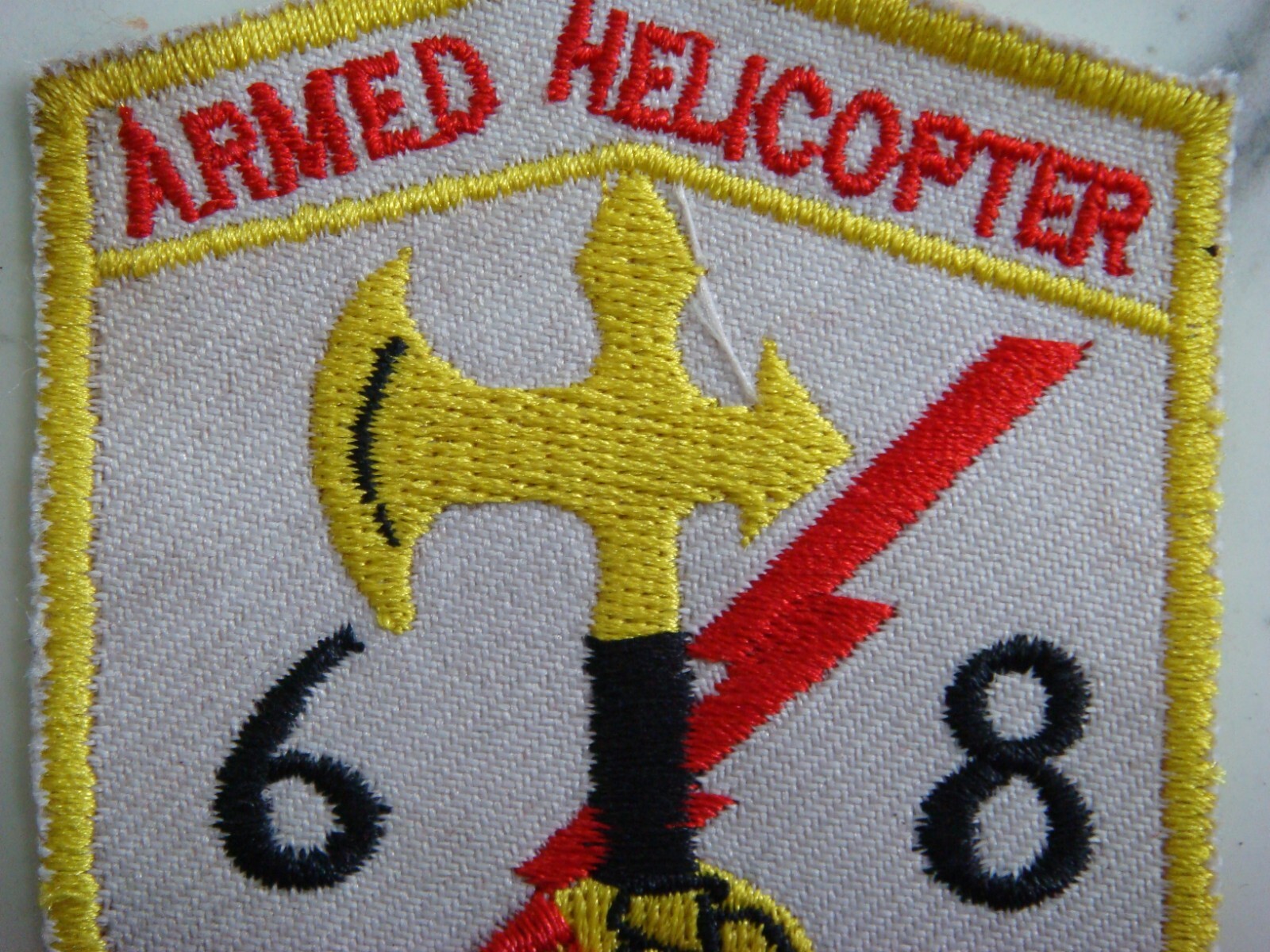 US 68th AVIATION (AHC) ARMED HELICOPTER CO , VIETNAM WAR PATCH
