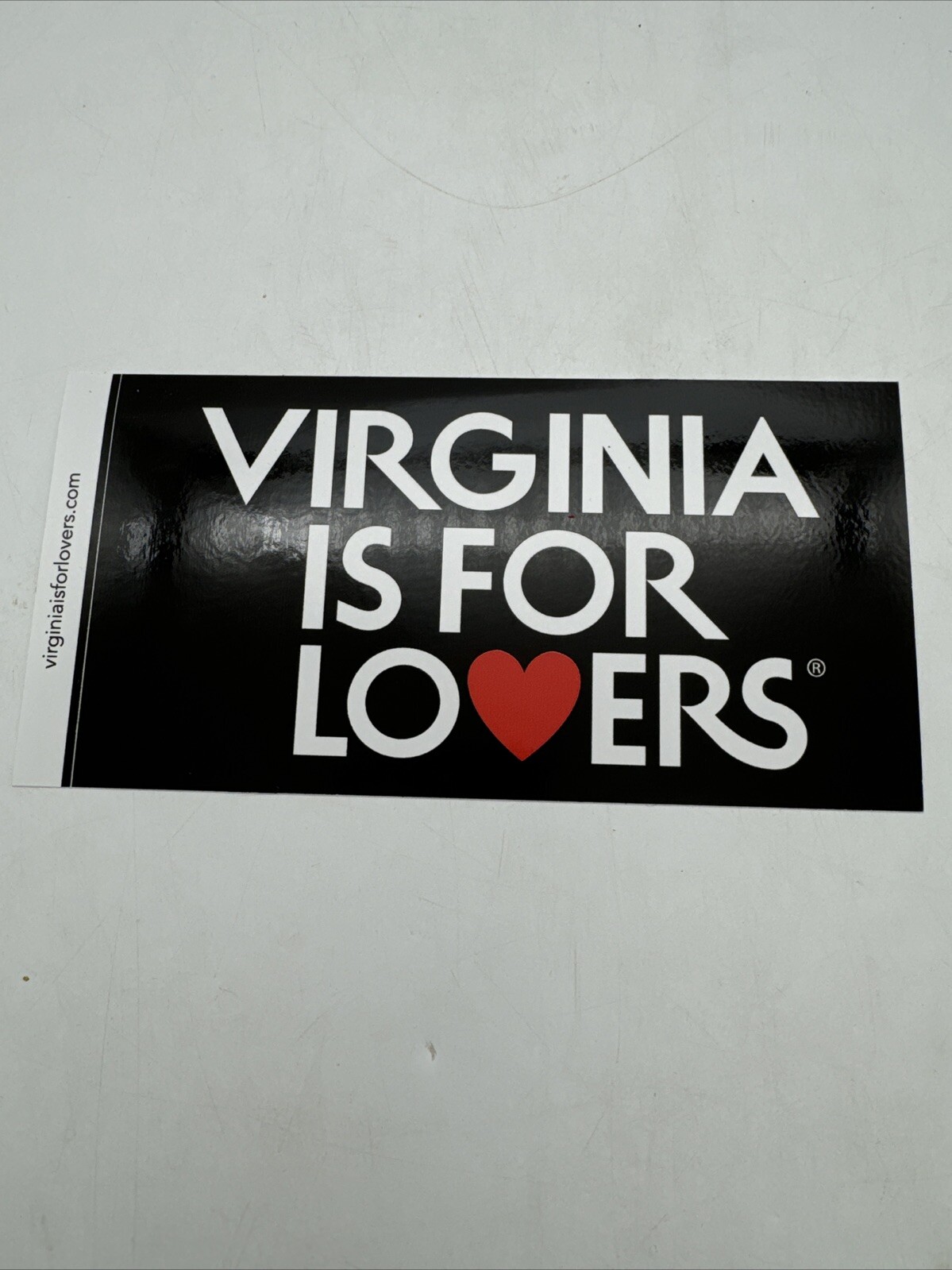 VIRGINIA IS FOR LOVERS Decal Bumper Sticker