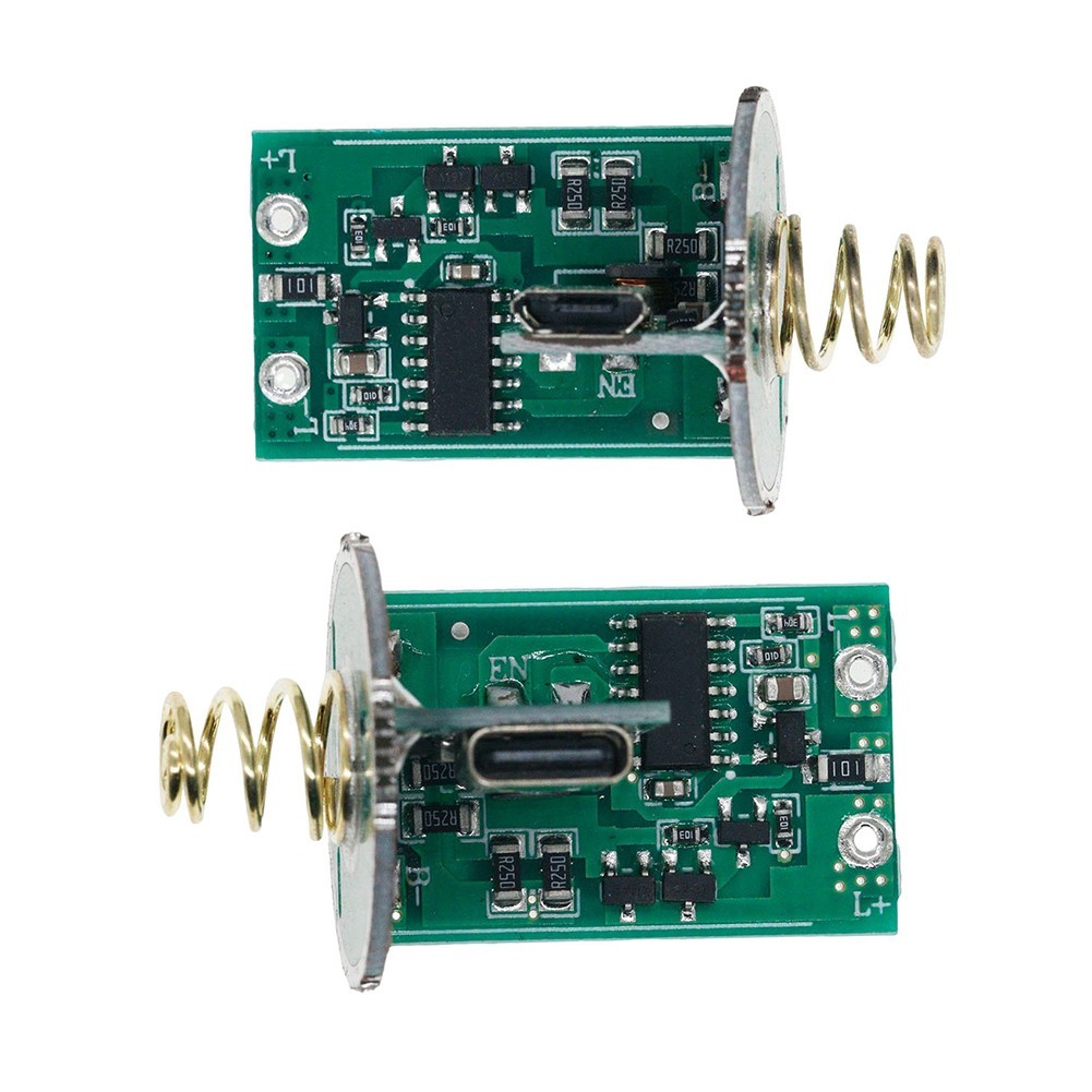 Battery Circuit Board for Flashlights Supporting 6 to 8 4V Input Voltage