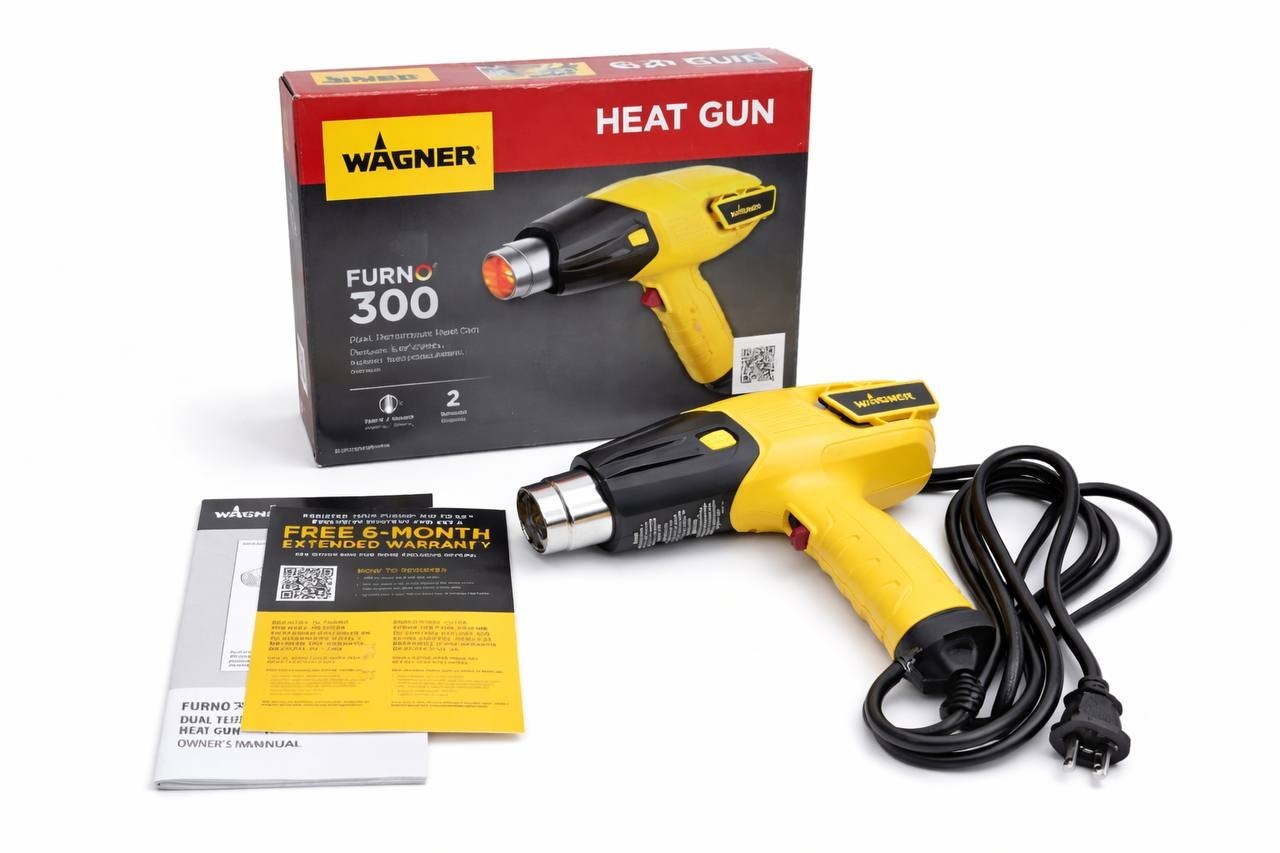 Professional Heat Gun Dual Temp 750 1100F High Power Electric Tool Wagner Furno