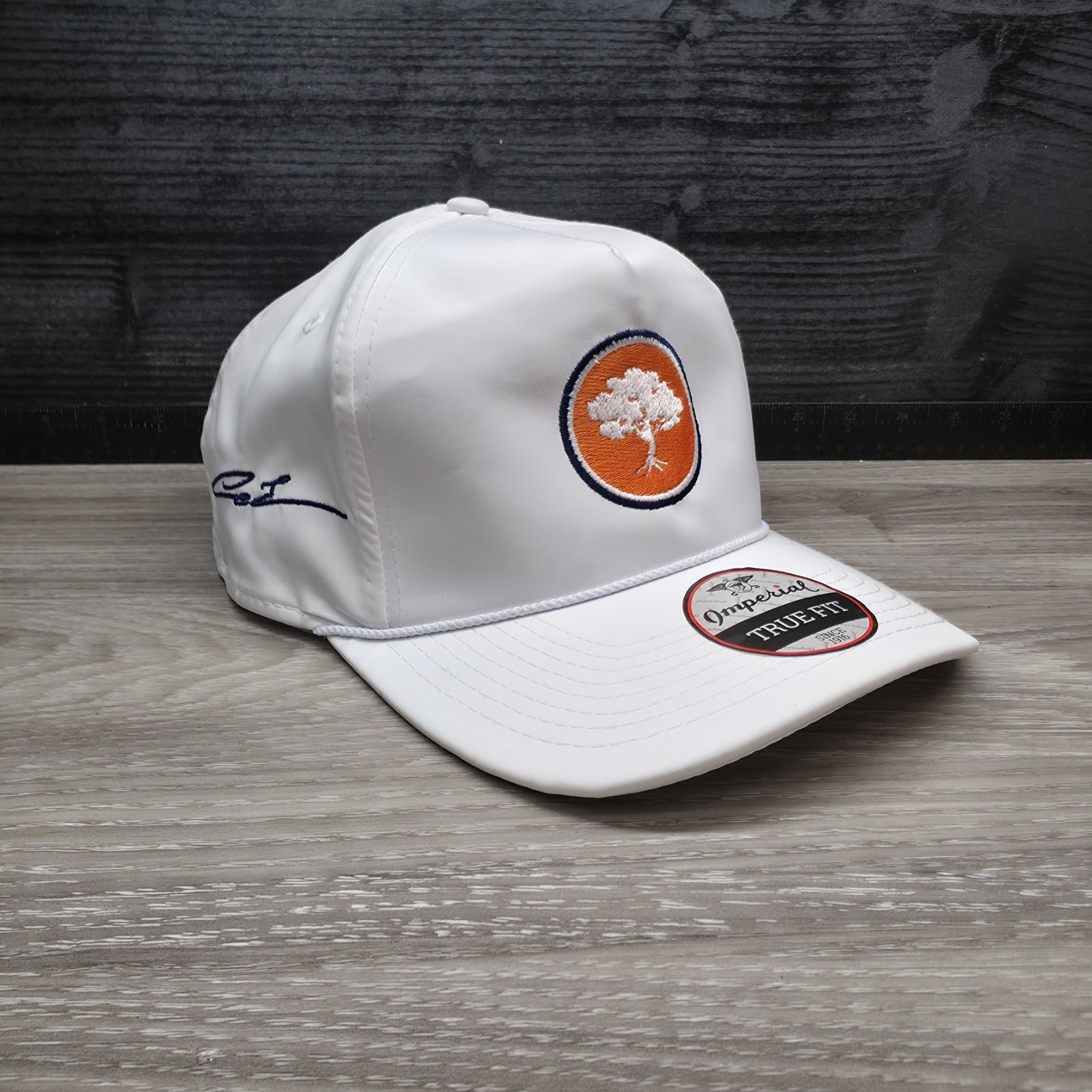 Imperial Golf Hat White - SNAPBACK!