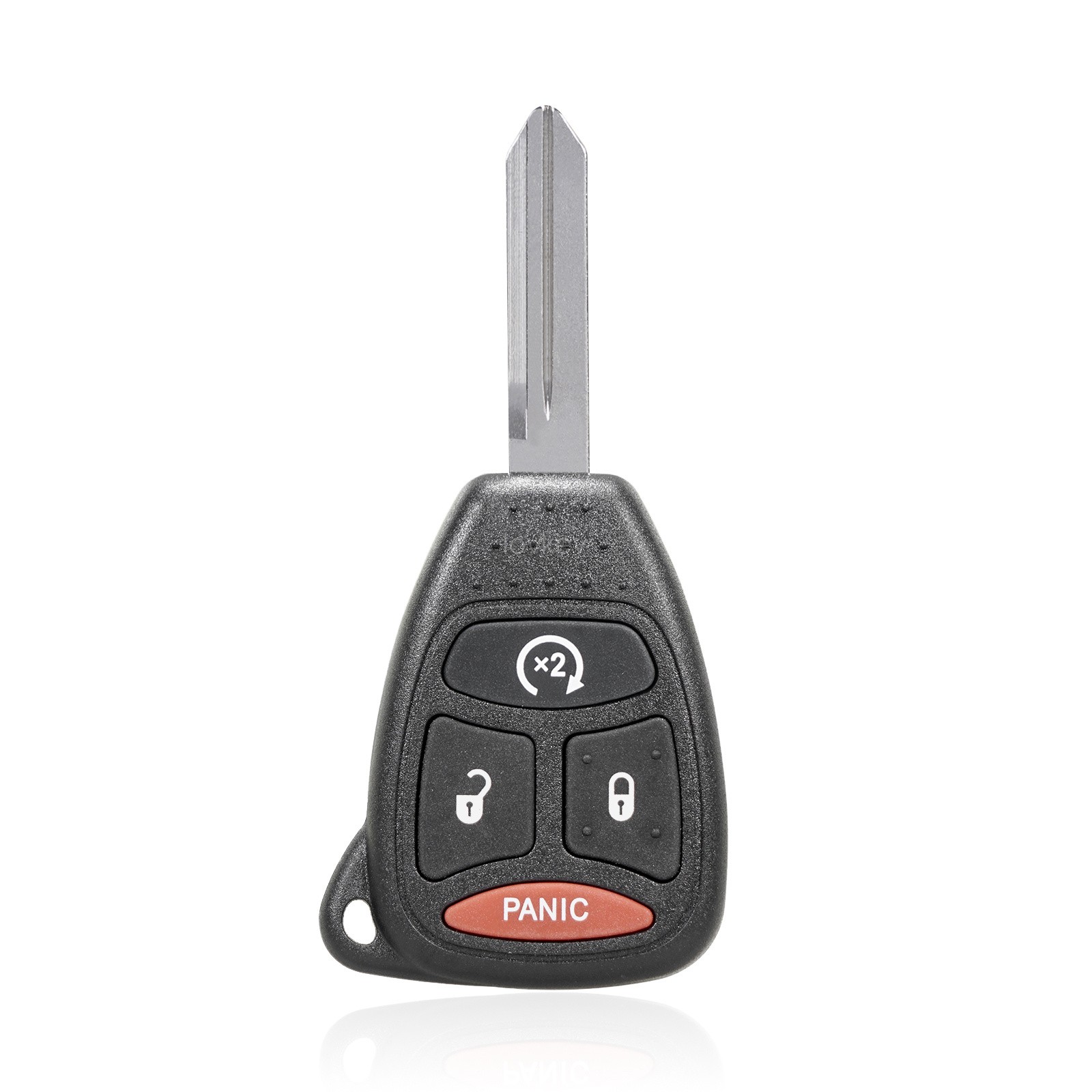 2 Replacement For 2007 - 2015 Jeep Wrangler Remote Key Fob Shell Case 4 Button