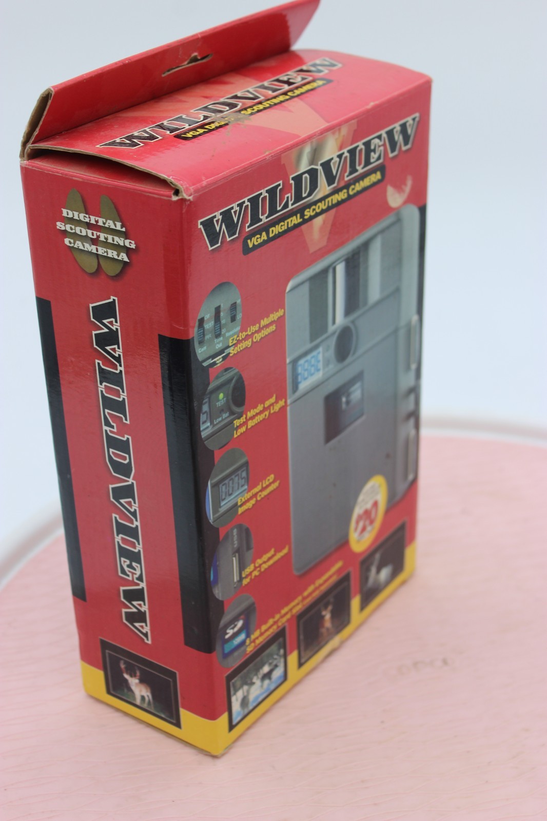 WildView STC-TGL1 Game Scouting Camera Power Tested with sd card