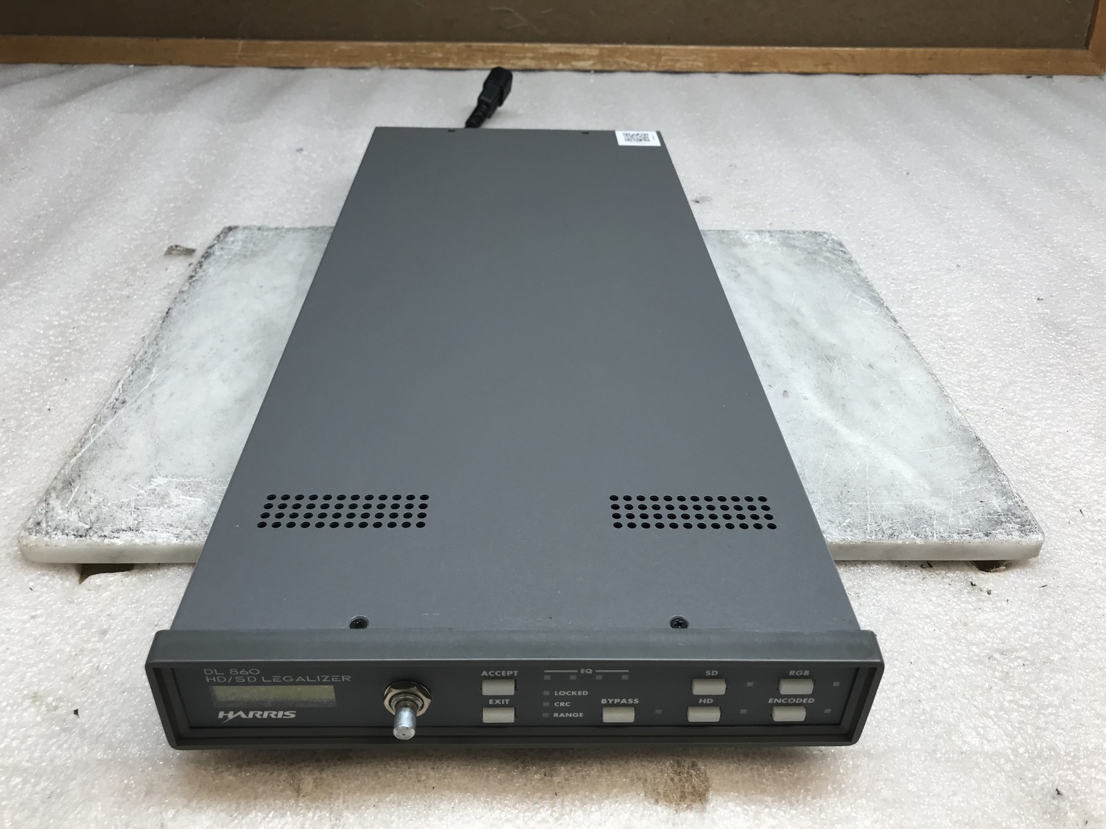 Harris DL 860 HD/SD HD-SDI Video Legalizer eth encode bypass