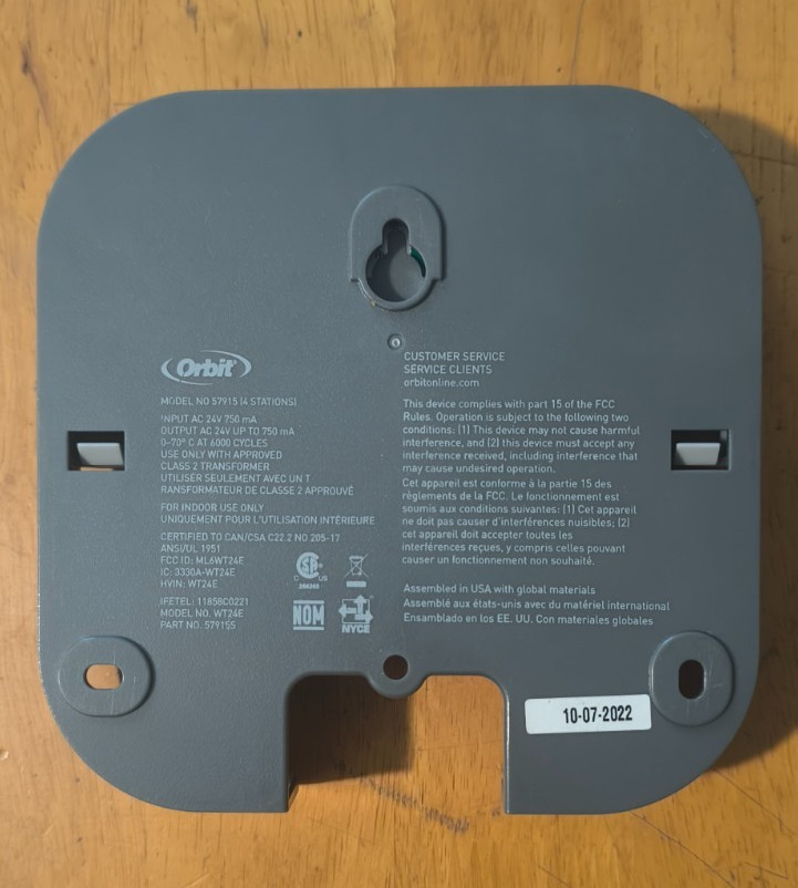 ORBIT B HYVE SMART INDOOR SPRINKLER TIMER 4 STATIONS
