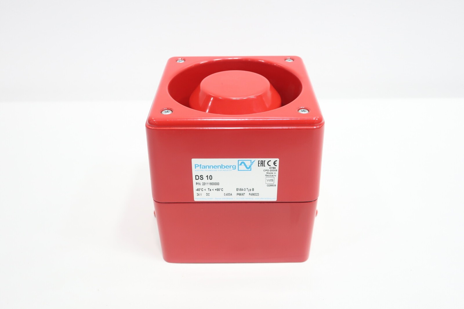 Pfannenberg DS10 23111800000 Sounder 24v-dc
