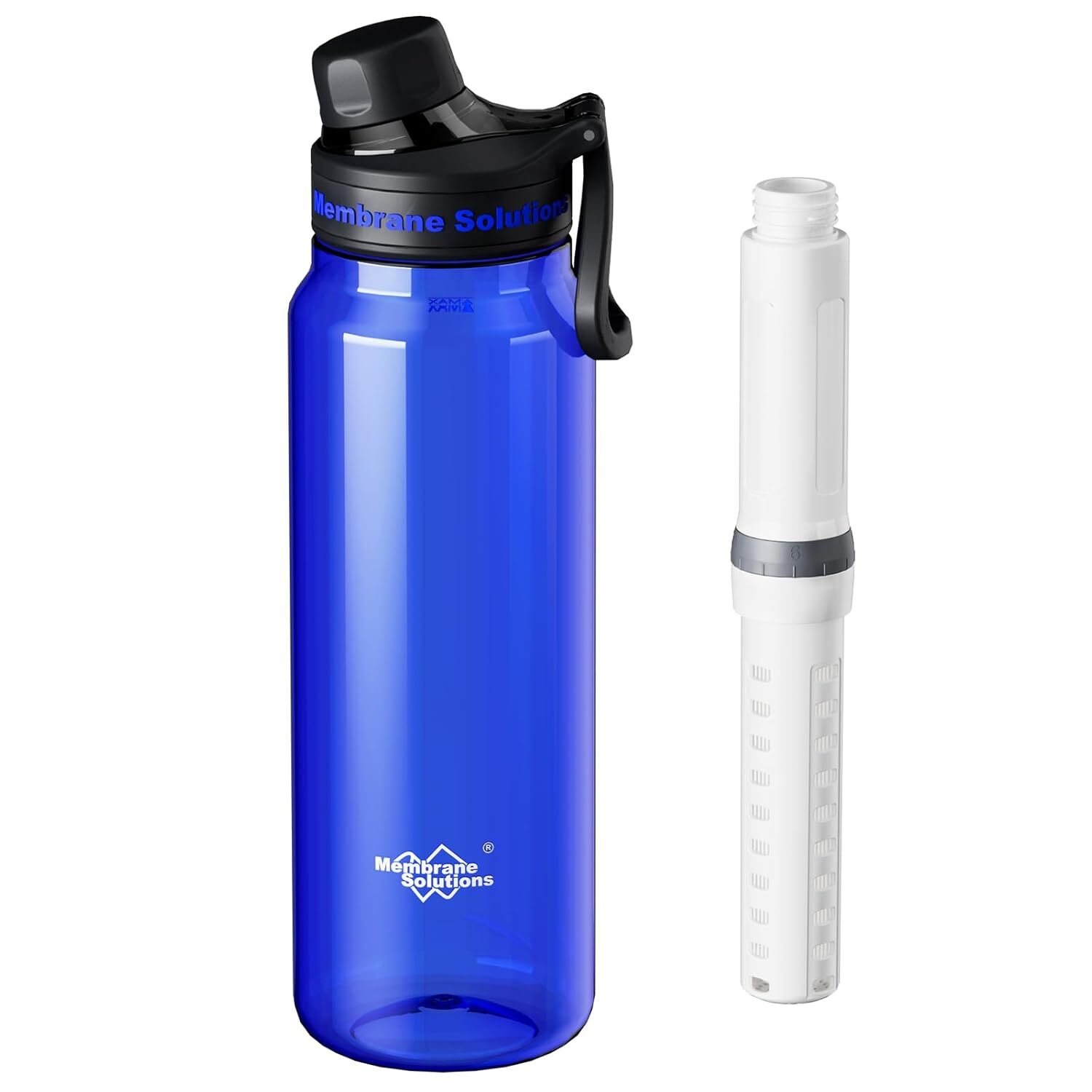 36oz UF Filtration Outdoor Survival Water Bottle Portable Water Filter Outdoor