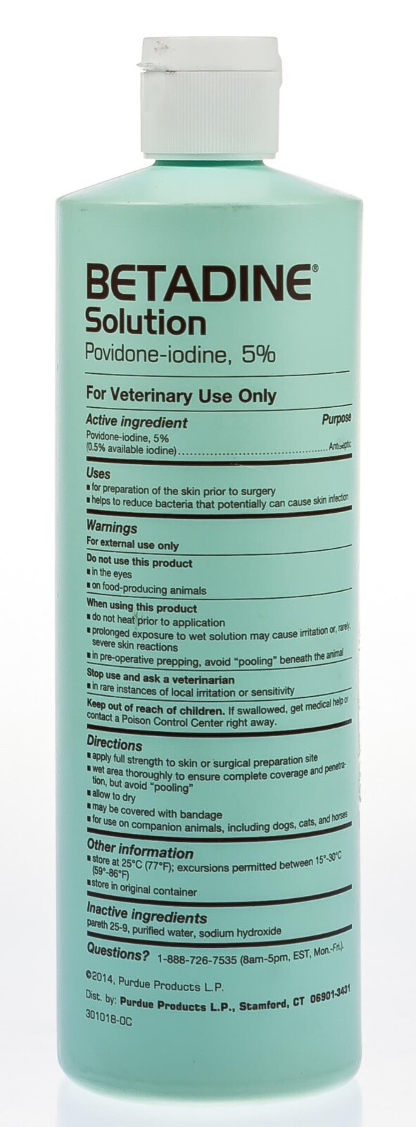 Betadine Solution 5%, 16oz