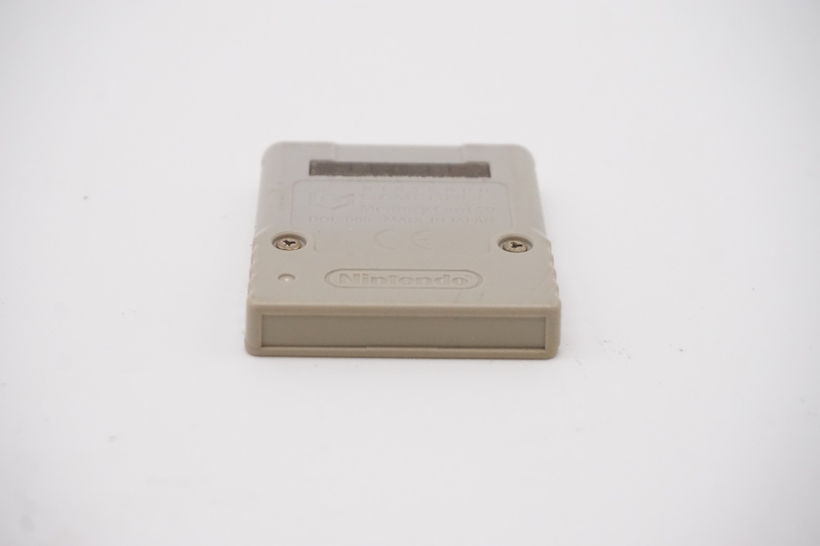 Nintendo GameCube DOL-008 Memory Card Grey 59 Blocks
