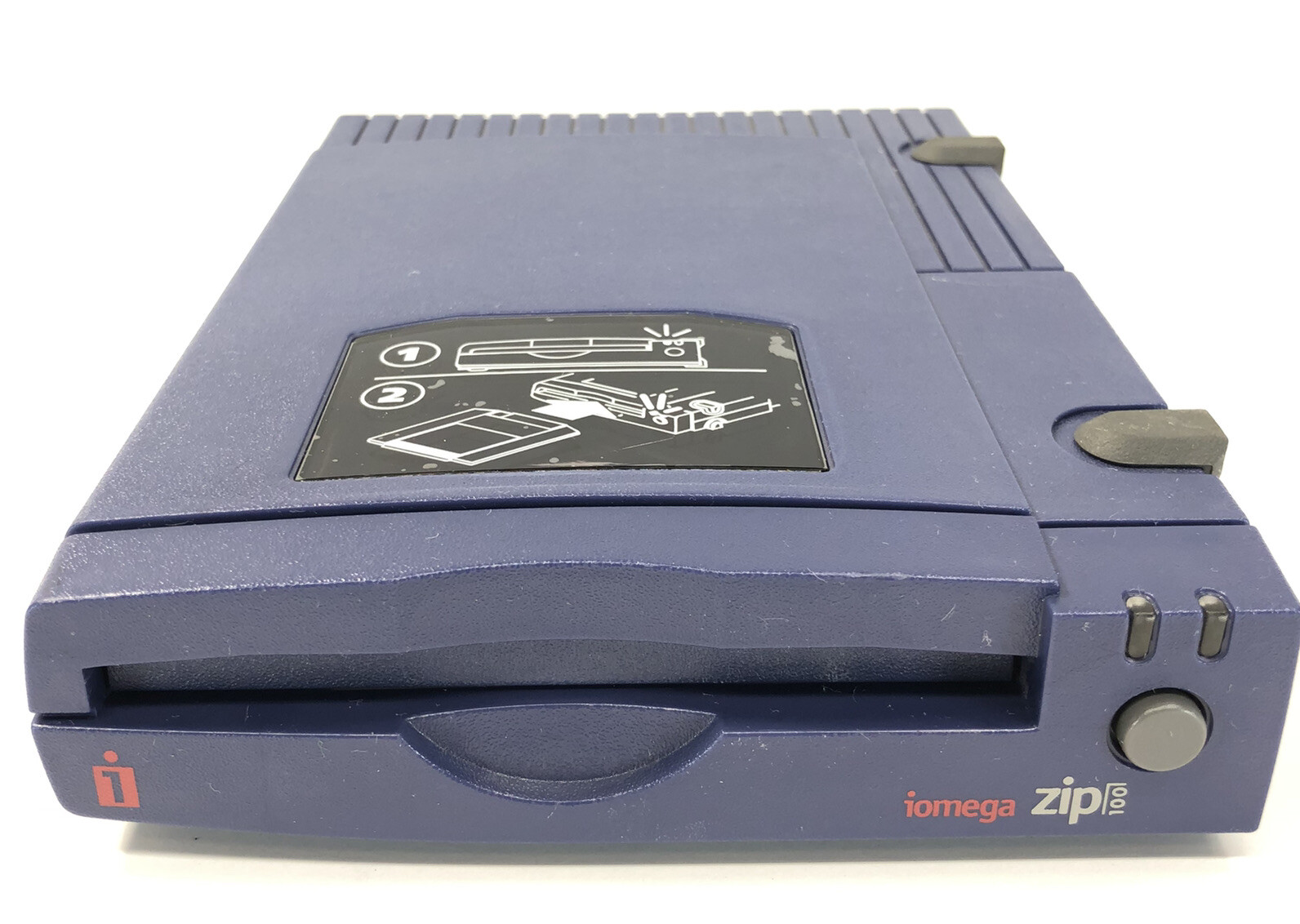 Iomega External Parallel ZIP-100 Drive Z100P2 W/Cable & AC Adapter- PARTS ONLY