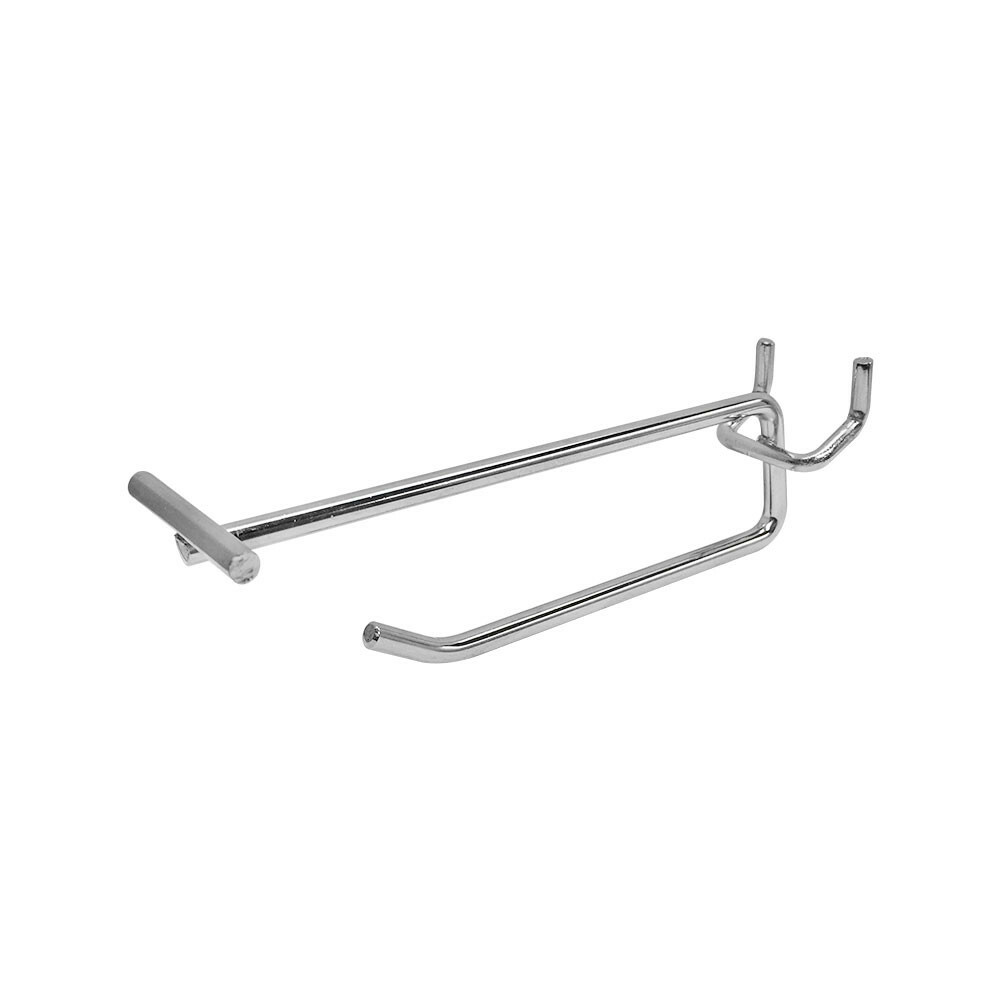 20 Pc 4'' Pegboard Flip End Scanner Hooks Slatgrid Slatwall Retail Store Display