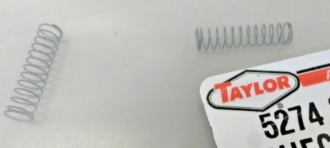 2 - Taylor Machine Works 5274 957 Check Springs