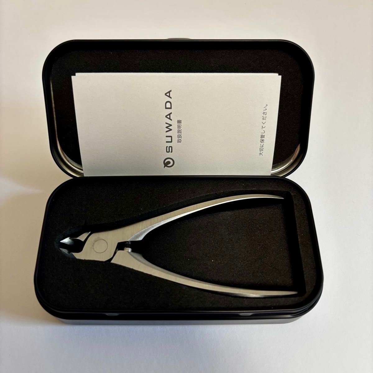 SUWADA Nail Clipper Classic L Suwada Manufacturing with Case