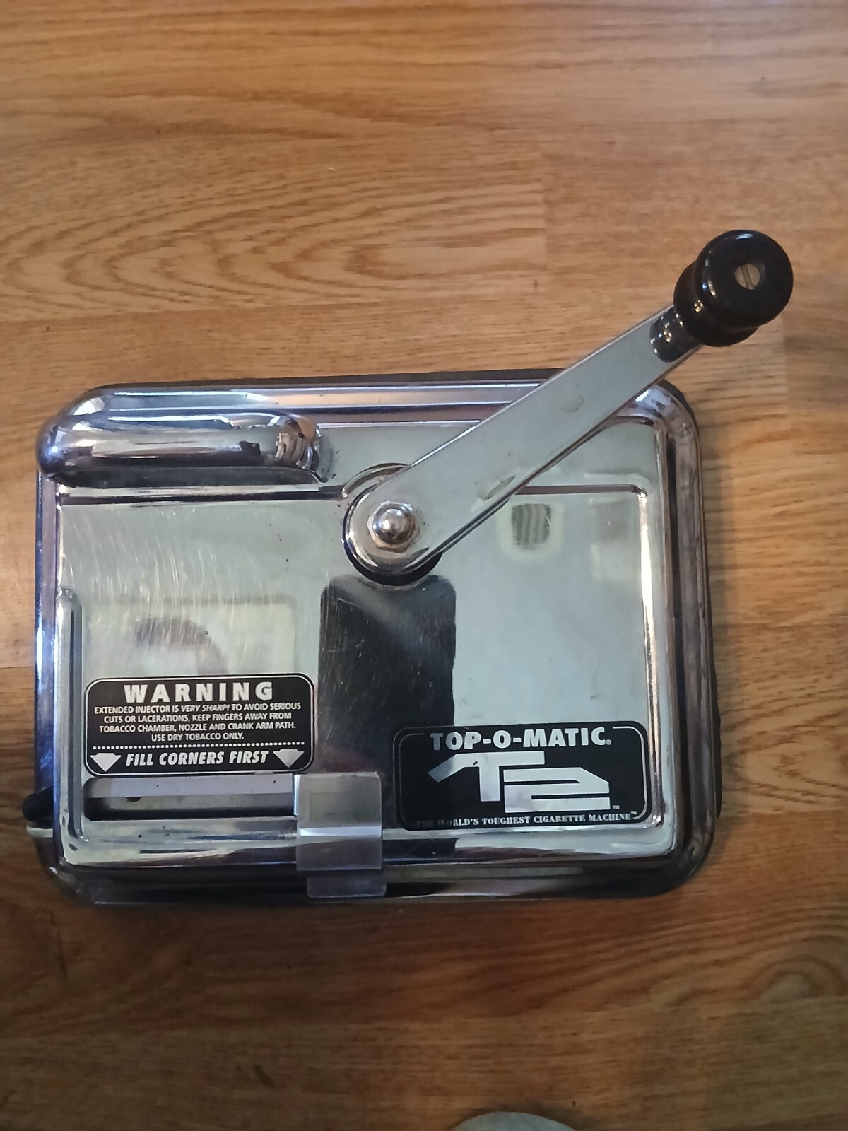 Top-O-Matic T2 The Worlds Toughest Cigarette Rolling Machine very clean!