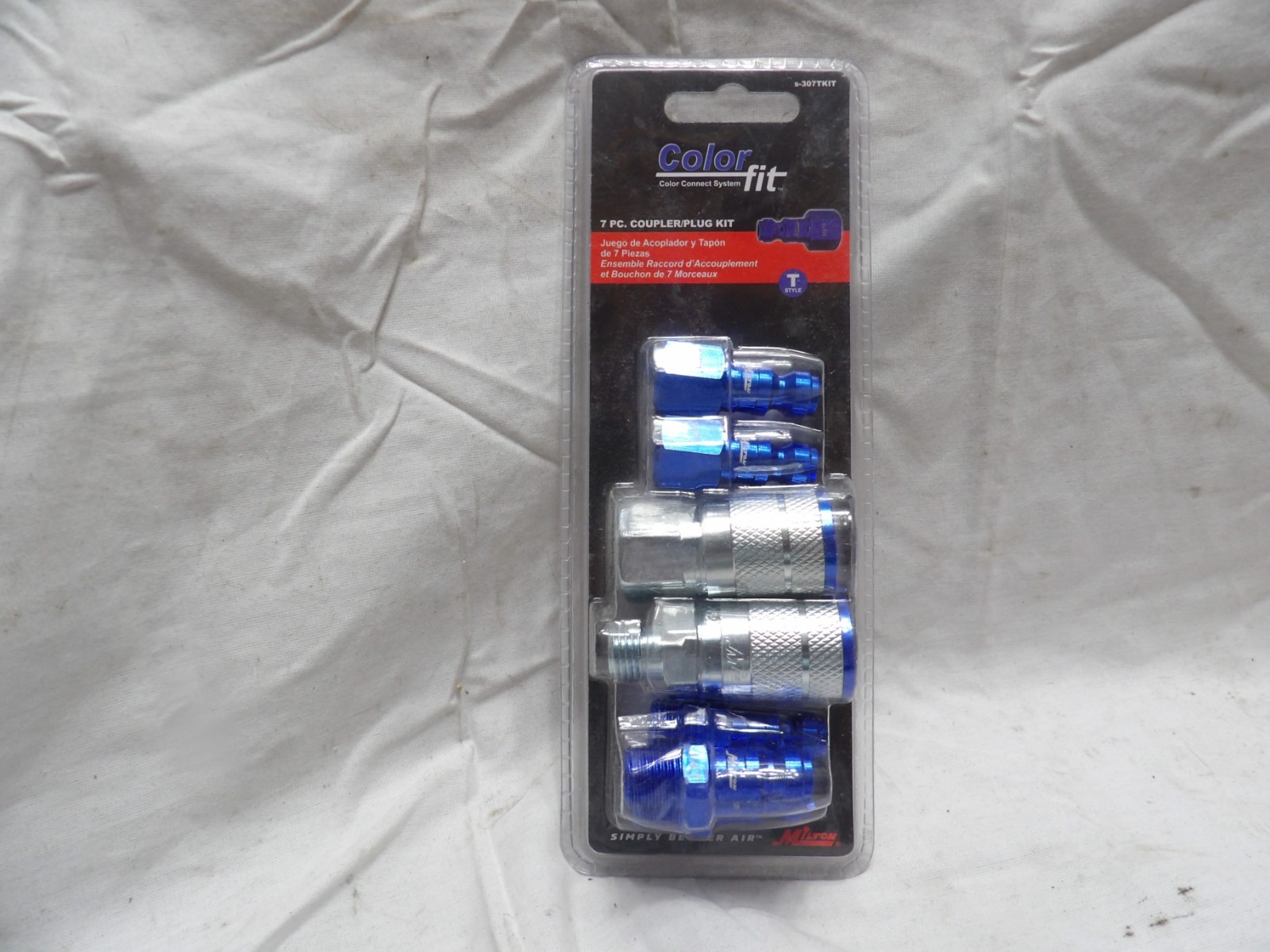 Milton Color Fit 7 pc. Coupler/Plug Kit s-307TKIT