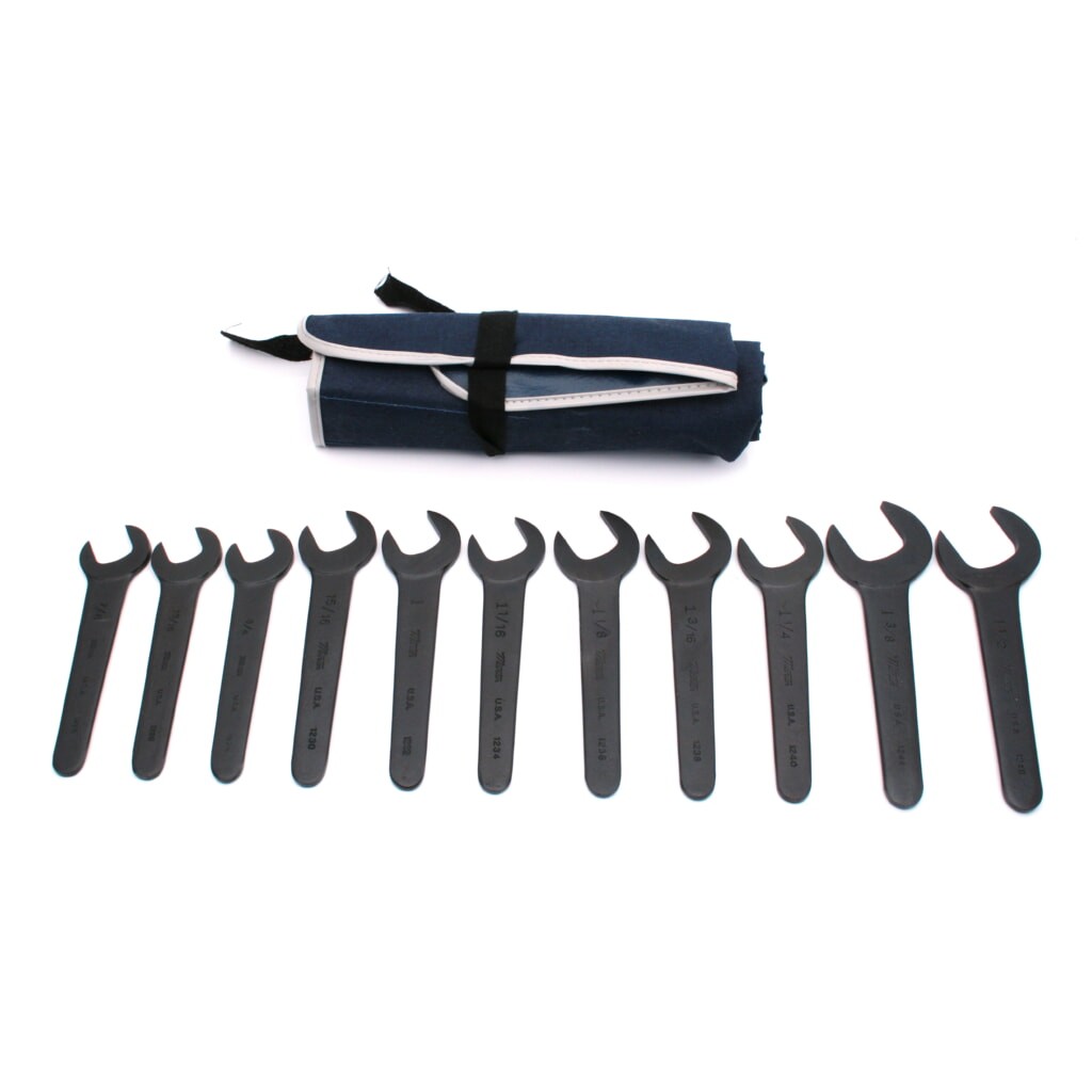 Martin BSW11K 3/8–1 Inch Industrial Black Combination Wrench Set