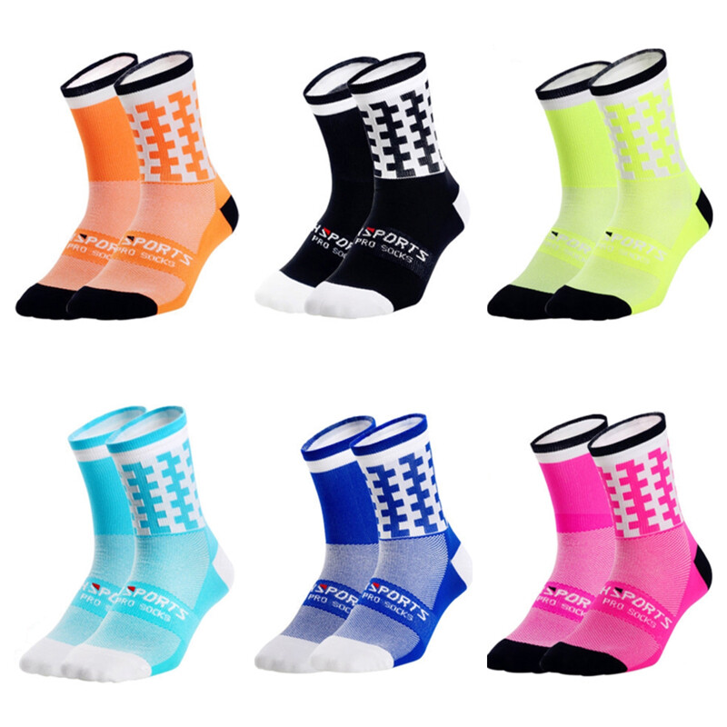 Pro Mens Womens XC Road Cycling Riding Bicycle Bike Sports Ankle Socks MTB BMX