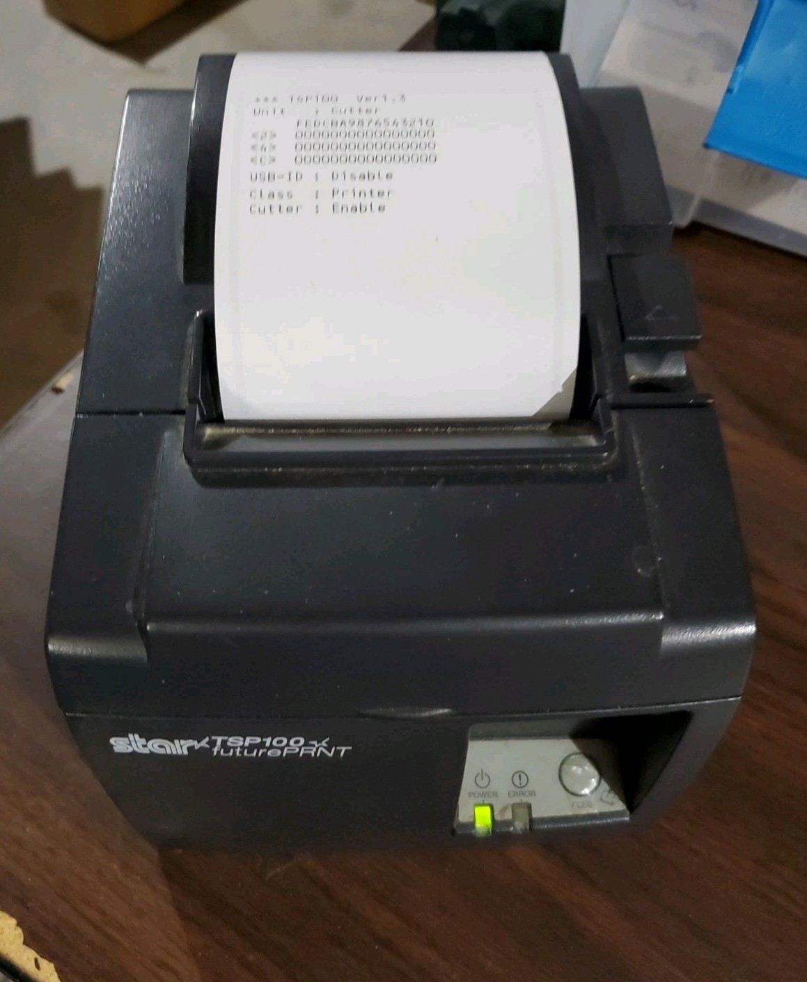 Star Micronics TSP100 futurePRNT TSP143U Thermal Receipt Printer - Used, Tested!
