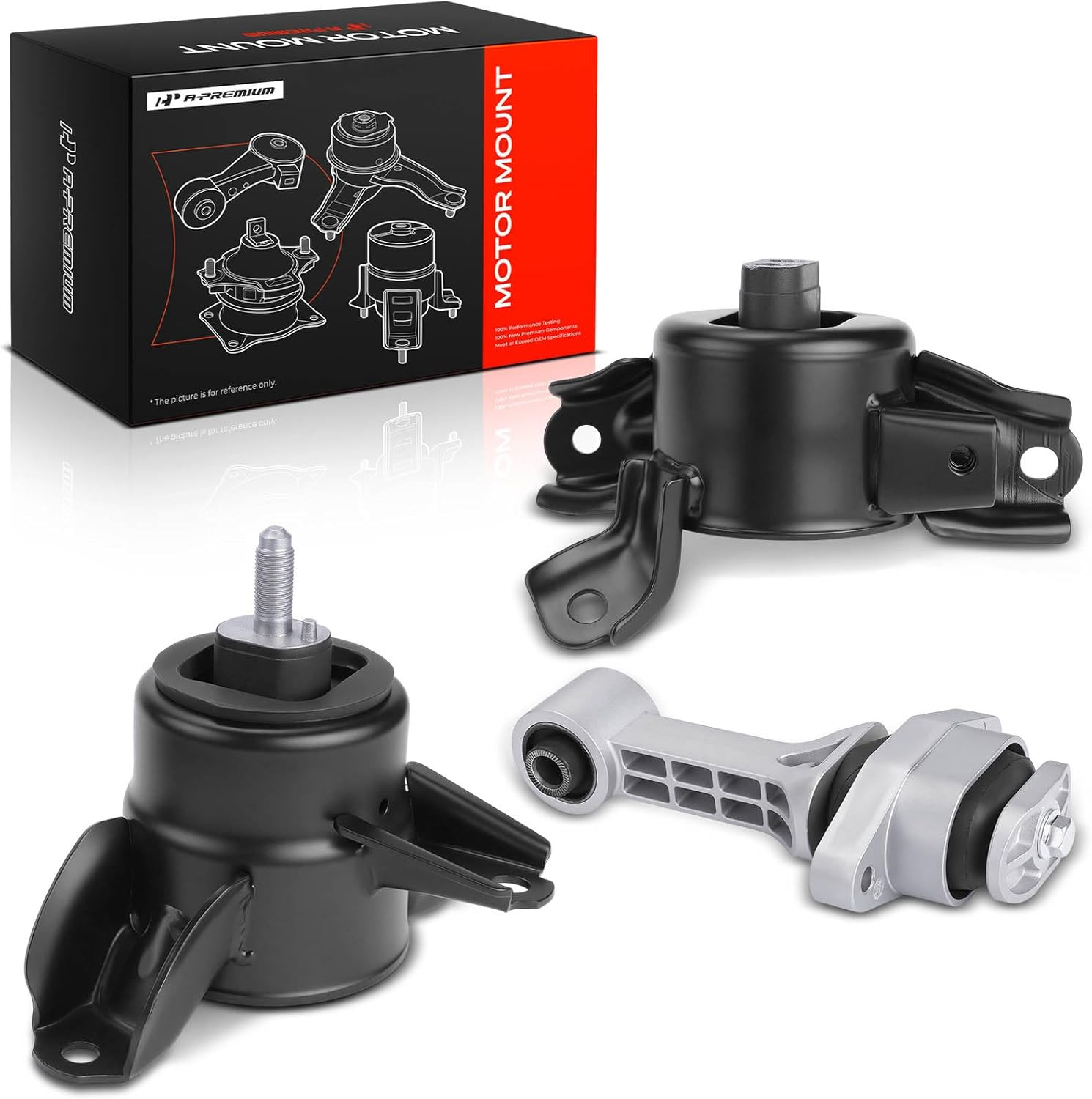 3PCS Engine Motor and Transmission Mount Set Compatible with Hyundai Accent 2012