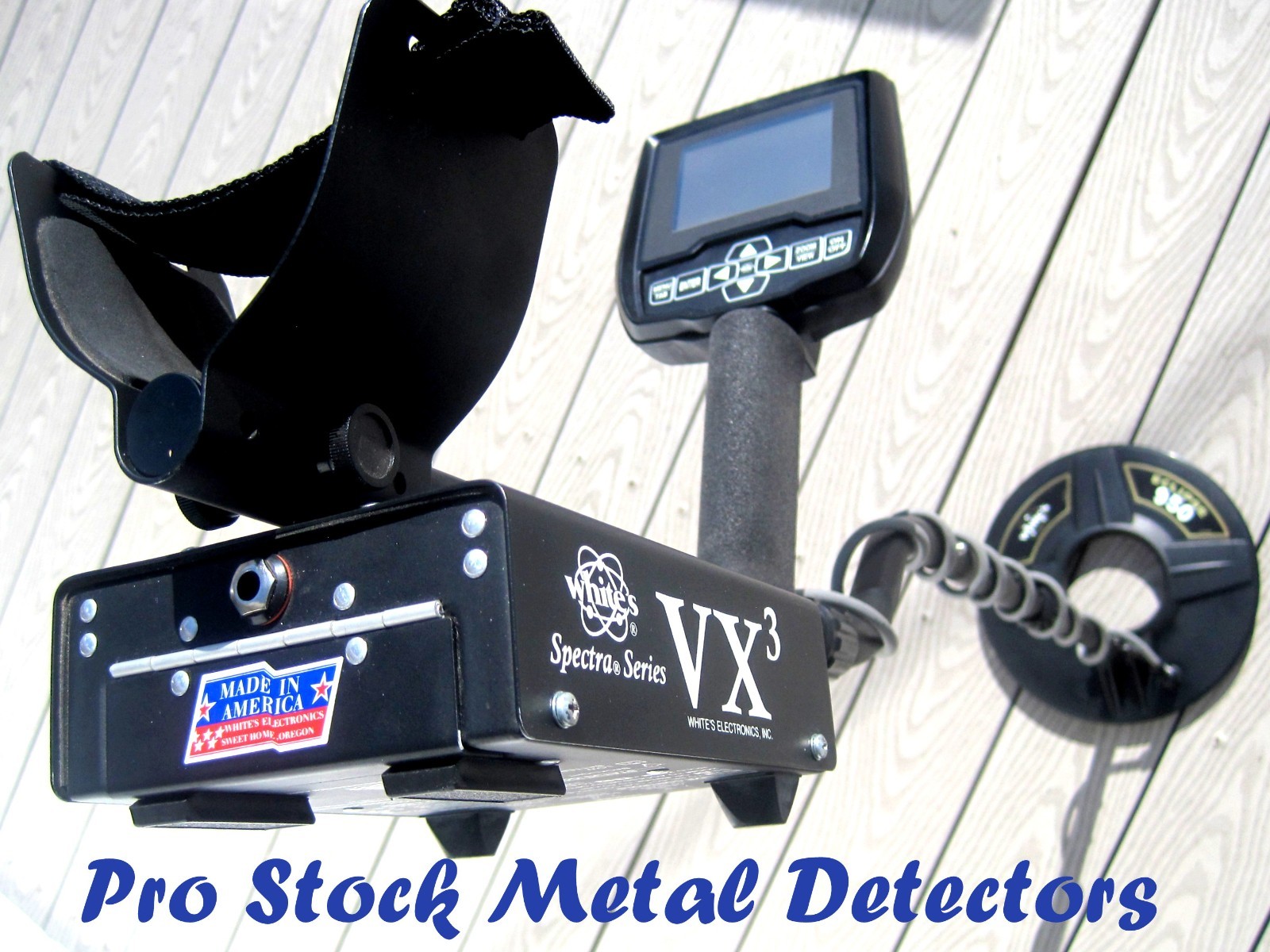 2011 Whites VX-3 Multi-Frequency Metal Detector Plus Hard Case! read description