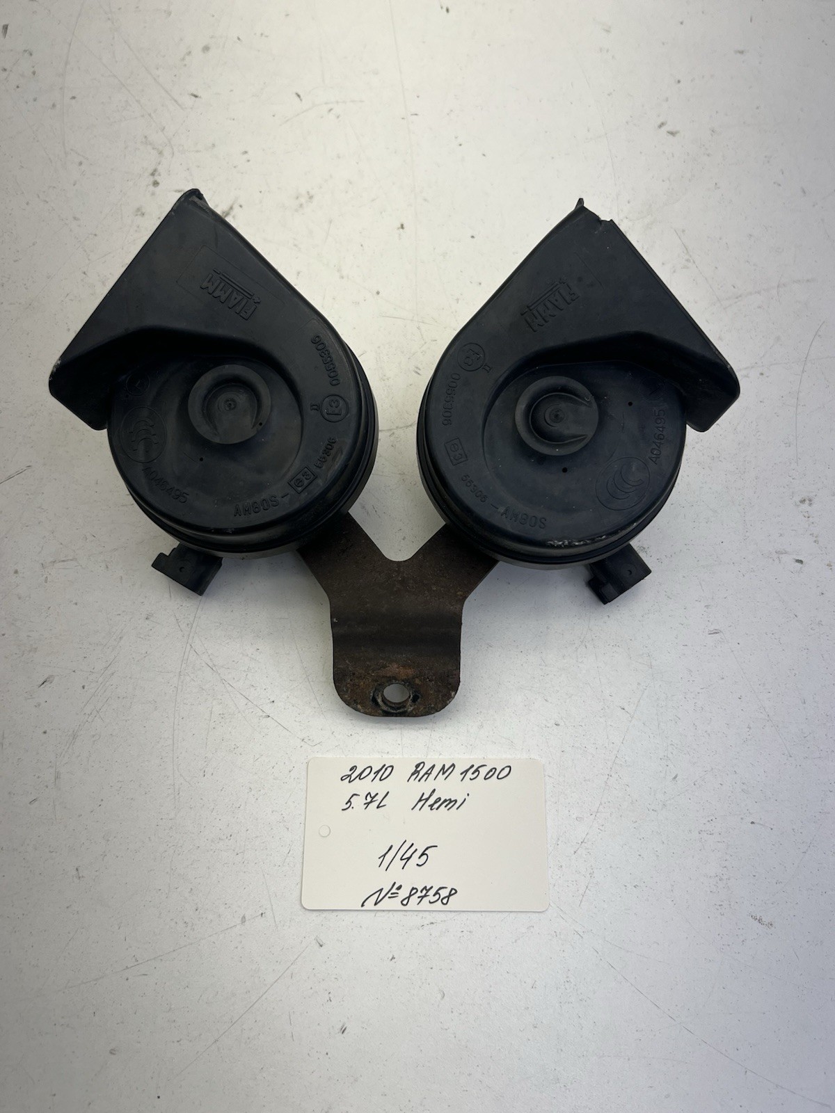 2009-2012 Ram 1500 Low And High Tone Horn OEM.