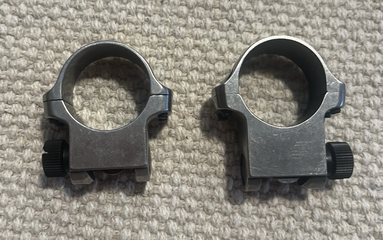 Ruger Stainless Steel M77 1” scope rings