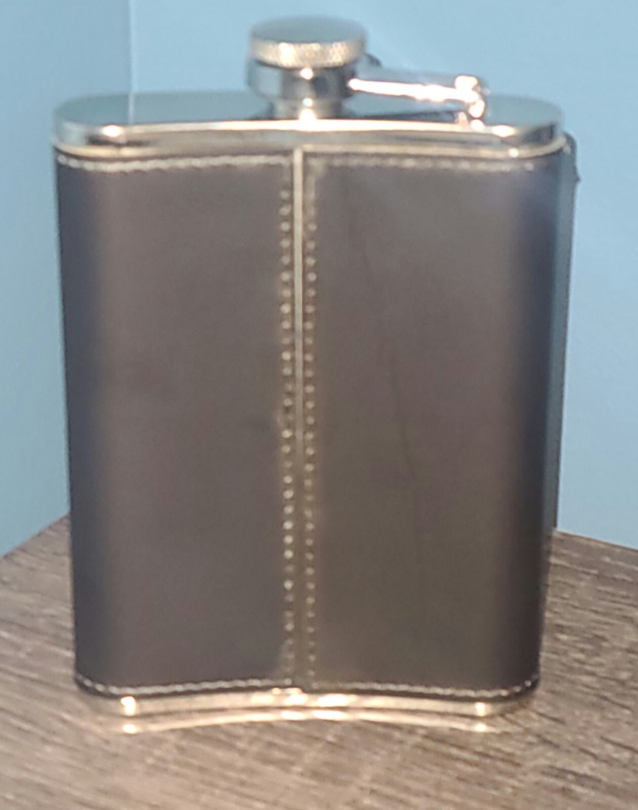 Iron Maiden: Writing on the Wall 8 oz flask custom made NEW