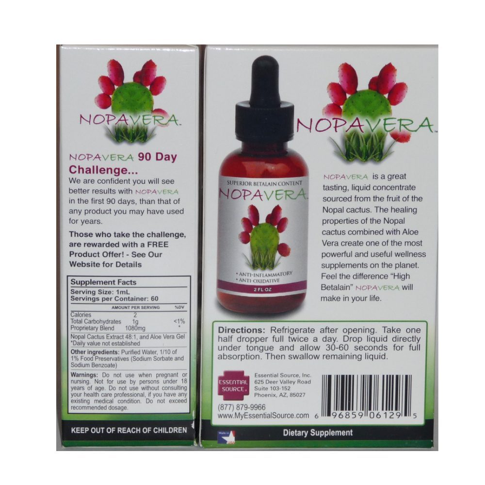 NopaVera Natural Pain and Inflammation Treatment - 2 Ounce