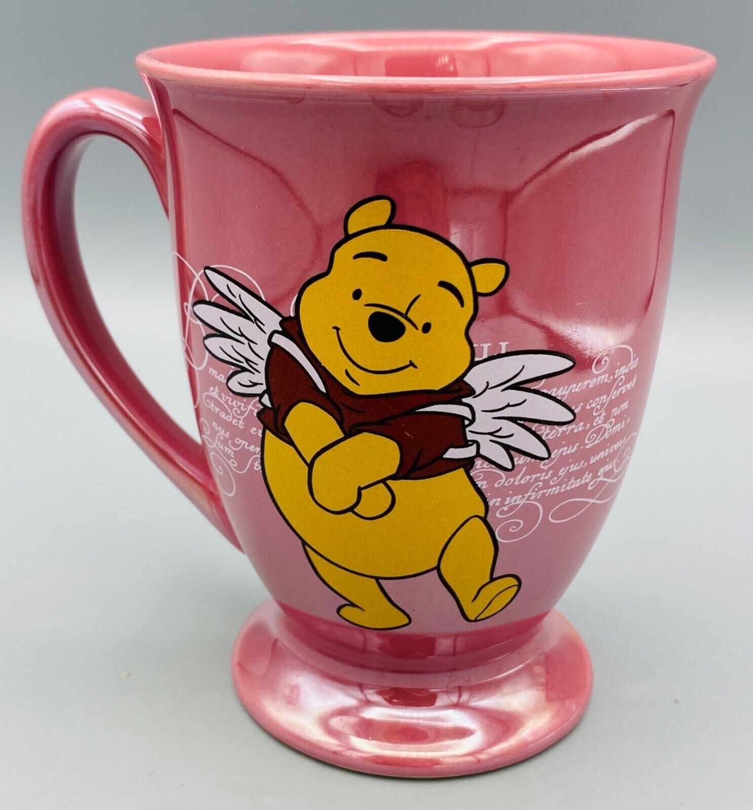 Disney Store Winnie The Pooh Pink Angel Mug