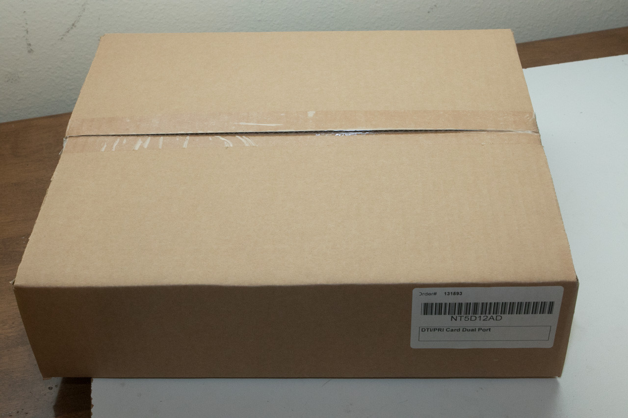 Nortel Meridian NT5D12AD Dual Port DTI/PRI Circuit Board Card