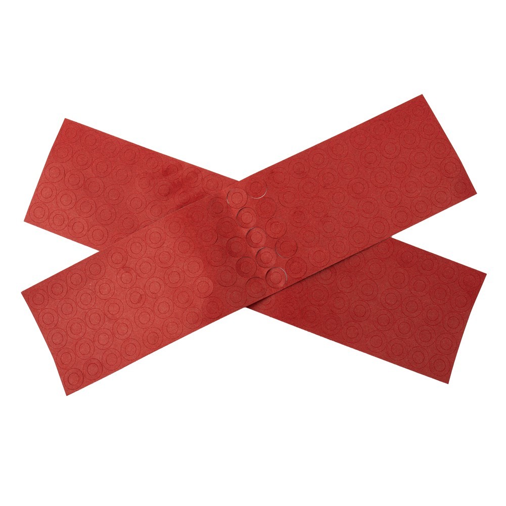 Insulators Paper Hollow Insulating Red 10mm 17mm 2 Sheets 200Pcs
