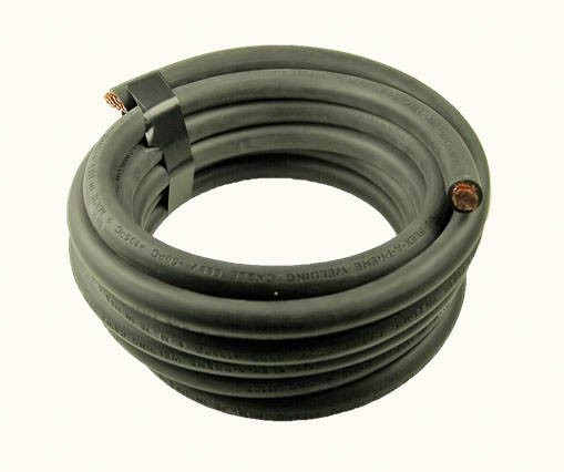 6 Ga. Black Welding Cable - (price per 10 feet)