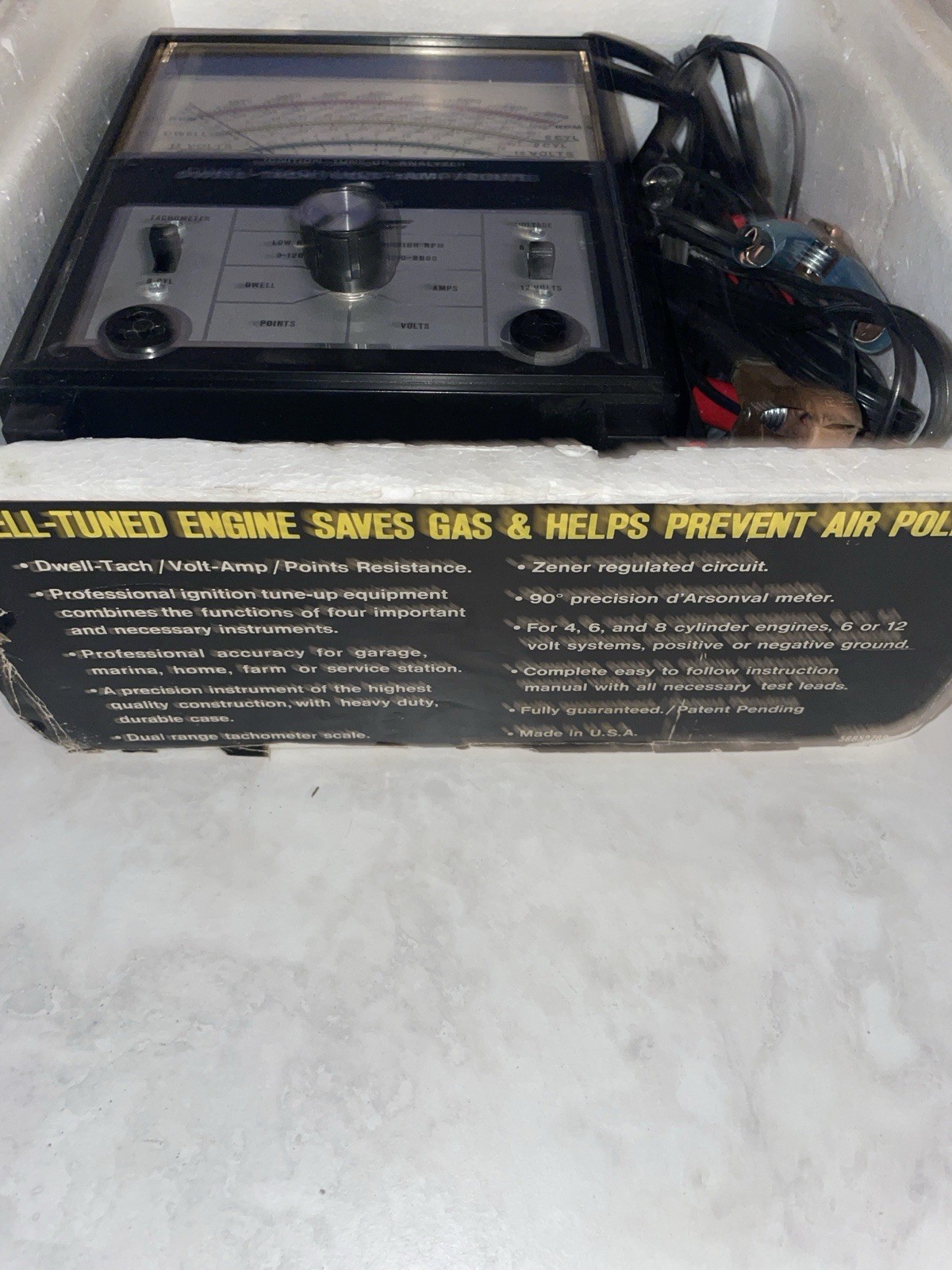 RAC Model# 566 Ignition Tune-up Analyzer With Box