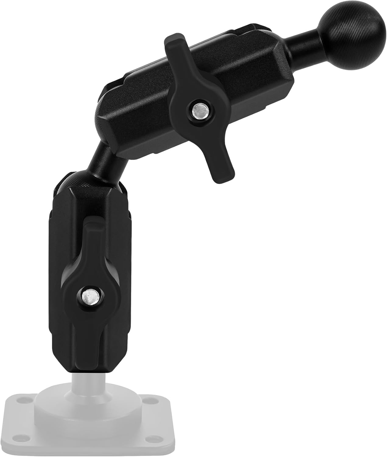 2Pcs 20Mm Ball Mount Extension Arm - Specifically for 20Mm Systems - Dual Socket