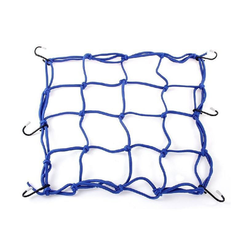 Motorcycle Luggage Net 6 Hooks Cargo Helmet Accessories