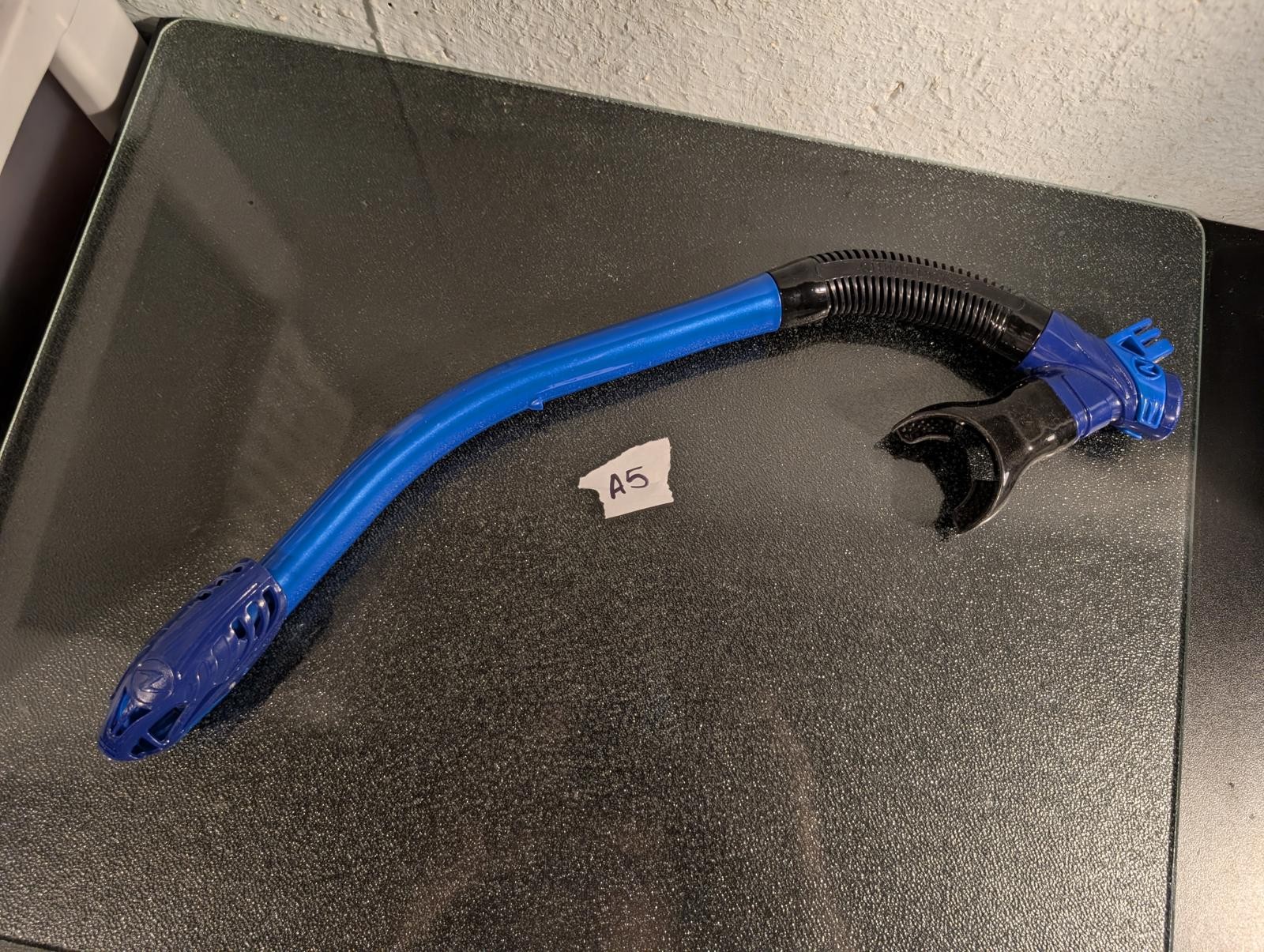 U.S. Divers Adult Snorkel | Submersible - Blue Black