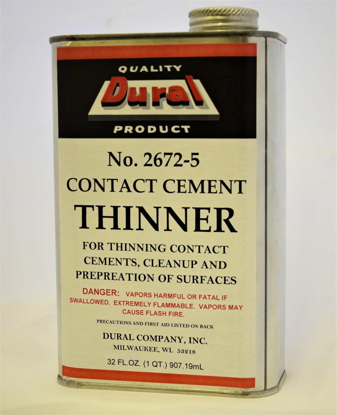 Dural No. 2672-5 Contact Cement Thinner no CA