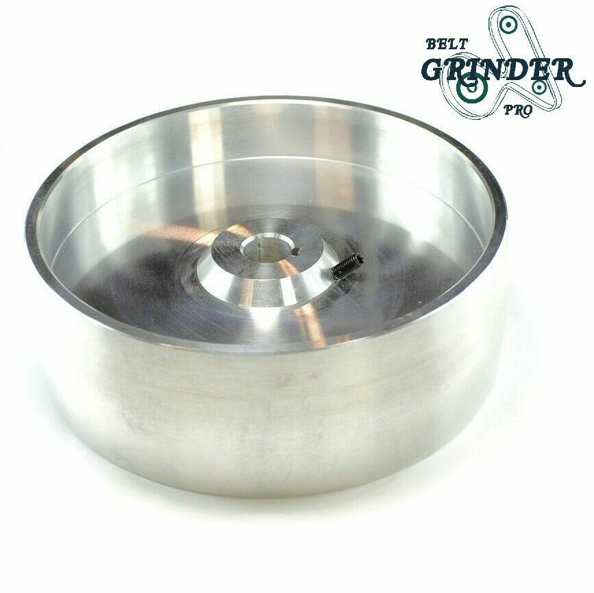 2" x 72" Belt Grinder Knife Grinder 6" Drive Wheel Crowned   5/8" bore