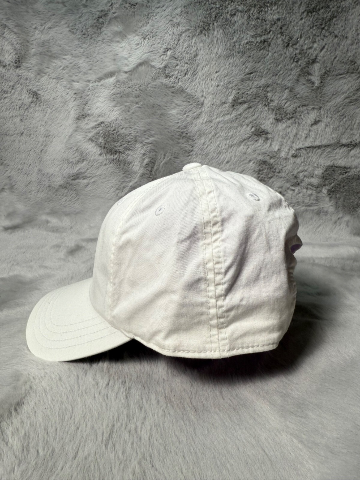 Florida State Golf Association Hat Cap White Strapback Golf Logo Stretch Outdoor