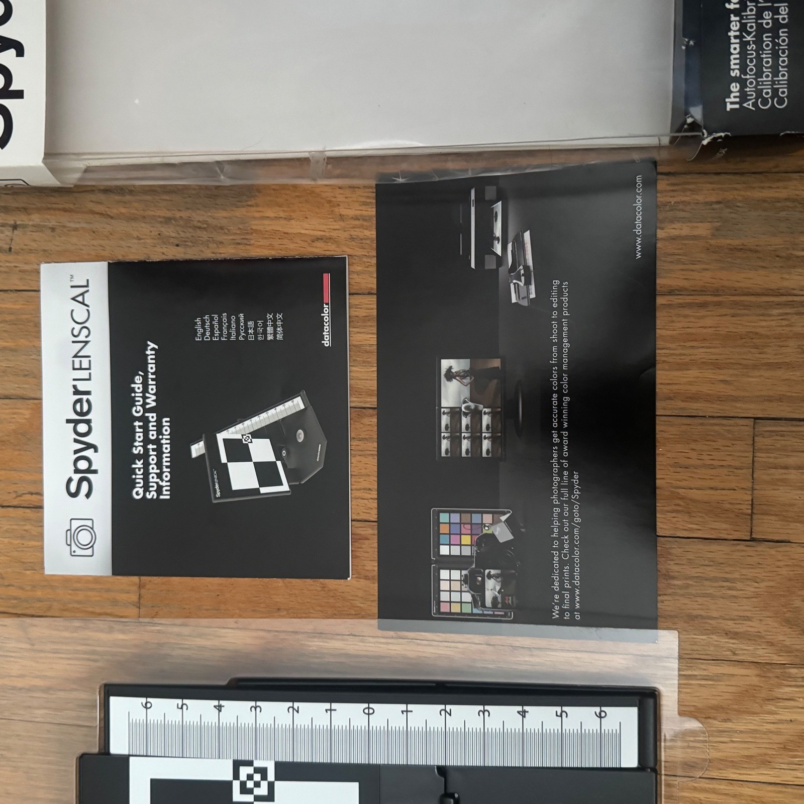 Datacolor Spyder Lenscal Autofocus Calibration Tool Camera Accessory LNIB -READ